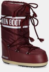 Moon Boot gyerek hótaposó ICON NYLON - burgundia 23/26