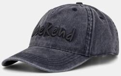 Weekend Max Mara pamut baseball sapka BRUNO - sötétkék Univerzális méret