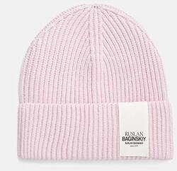 Ruslan Baginskiy sapka gyapjú keverékből - rózsaszín Univerzális méret