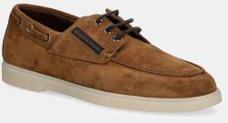 Giuseppe Zanotti velúr félcipő Berth - barna Férfi 42