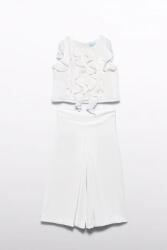 Abel&Lula felső és nadrág - gyerek szett - fehér 152