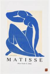 Slowtide pamut strandtörölköző x Henri Matisse 100 x 150 cm - kék 100x150