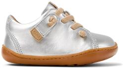 Camper gyerek félcipő bőrből - ezüst 25