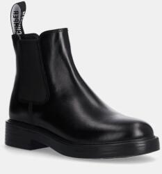 Camper bőr bokacsizma Dean - fekete Női 36