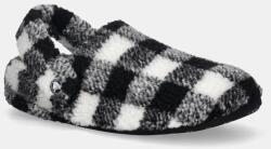 Crocs papucs Classic Buff Check Cozzzy Slipper - fekete Női 39/40