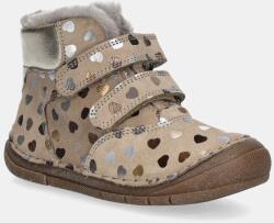 Froddo gyerek télicipő velúrból PAIX UP WINTER - bézs 26