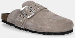 Bianco papucs velúrból BIAMIAMI - szürke Női 36 - answear - 22 190 Ft