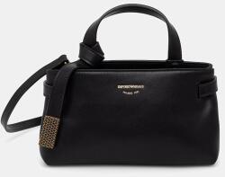 Emporio Armani bőr táska - fekete Univerzális méret - answear - 99 990 Ft