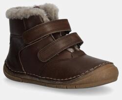 Froddo gyerek télicipő bőrből PAIX UP WINTER - barna 28