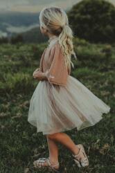 Donsje gyerek szoknya Pien Skirt - bézs 86