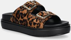 Steve Madden bőr papucs Freelance-L - barna Női 38