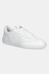 Moschino bőr sportcipő - fehér Női 40 - answear - 44 990 Ft