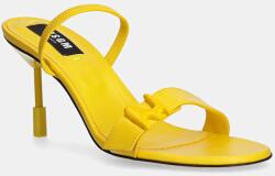 MSGM bőr szandál - sárga Női 36