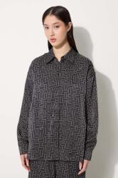 KENZO ing Weave Dropped Shoulders Shirt - fekete 38