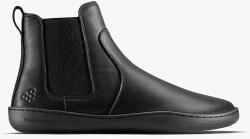 Vivobarefoot bőr bokacsizma SENSUS CHELSEA - fekete Női 36