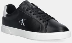Calvin Klein sportcipő LOW PRO CUP LACEUP LTH MOIRE - fekete Női 36