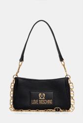 Moschino bőr táska - fekete Univerzális méret