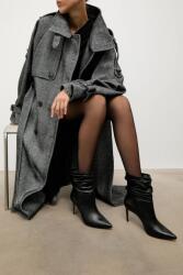 Answear. LAB bőr csizma - fekete Női 36 - answear - 35 990 Ft