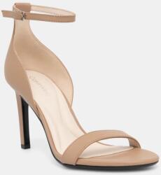 Calvin Klein szandál HEEL SANDAL 90 - LTH - barna Női 40