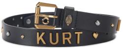 Kurt Geiger London bőr öv - fekete S/M