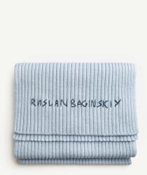 Ruslan Baginskiy gyapjú sál - kék Univerzális méret