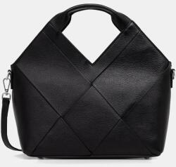 ANSWEAR bőr táska Unscripted kollekció - fekete Univerzális méret - answear - 42 990 Ft