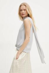 Patrizia Pepe top - szürke 40 - answear - 31 990 Ft
