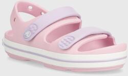 Crocs gyerek szandál CROCBAND CRUISER SANDAL - rózsaszín 28/29