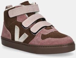 Veja gyerek télicipő velúrból Small V-10 Mid Winter - rózsaszín 28