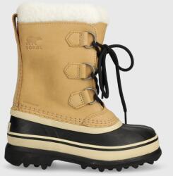 Sorel gyerek télicipő velúrból 1123511 - bézs 32