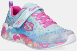 Skechers gyerek sportcipő ETERNAL HEART LIGHTS - türkiz 27