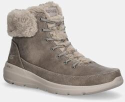 Skechers bokacsizma GLACIAL ULTRA WOND - barna Női 36 - answear - 25 790 Ft
