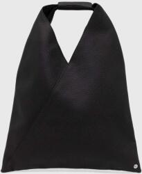 MM6 Maison Margiela bőr táska - fekete Univerzális méret - answear - 107 990 Ft