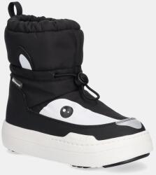 Moon Boot gyerek hótaposó MB JR PARK TUBE MID ANIMAL WP - fekete 37