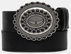 Zadig&Voltaire bőr öv - fekete 90