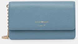 Giorgio Armani bőr borítéktáska - kék Univerzális méret