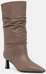 Pollini bőr csizma - barna Női 40 - answear - 149 990 Ft