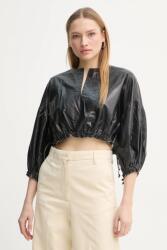 DAY Birger et Mikkelsen bőr blúz Dorothy - fekete 36