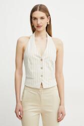 Fracomina mellény - bézs L - answear - 26 990 Ft