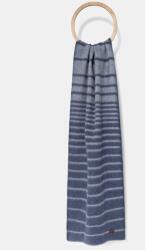 MM by Max Mara gyapjú sál DIADEMA - sötétkék Univerzális méret