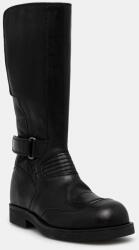 MM6 Maison Margiela bőr csizma - fekete Női 36 - answear - 362 990 Ft