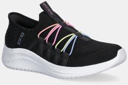 Skechers gyerek sportcipő ULTRA FLEX 3.0 - BUNGEE FUN - fekete 27.5