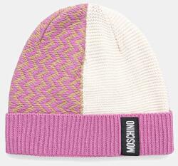 Moschino gyapjú sapka - rózsaszín Univerzális méret