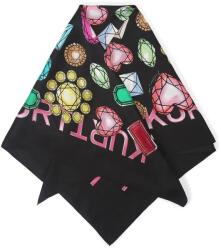 Kurt Geiger London selyem kendő - fekete Univerzális méret