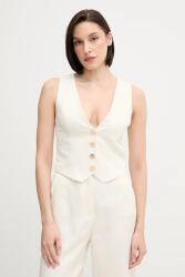 Gaudi mellény vászonkeverékből - bézs 34