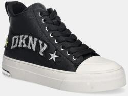 DKNY bőr sneaker Yaser Star - fekete Női 37