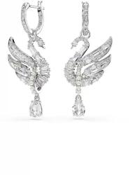 Swarovski fülbevaló SWAN - ezüst Univerzális méret