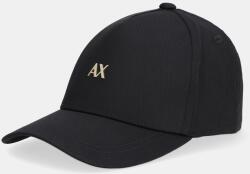 Armani Exchange pamut baseball sapka - fekete Univerzális méret - answear - 26 990 Ft
