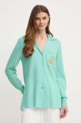 Luisa Spagnoli ing RUNWAY COLLECTION - türkiz S