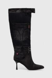 Miss Sixty csizma - fekete Női 35